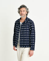 Iggy Jacket Navy Ikat