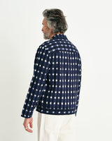 Iggy Jacket Navy Ikat