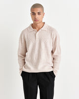 Jacobs Polo Ecru Patchwork