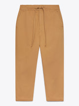 Kurt Trouser Dark Sand Cotton Twill