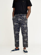 Kurt Trouser Floral Navy