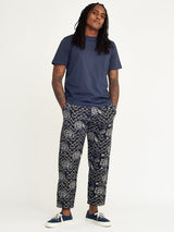 Kurt Trouser Floral Navy