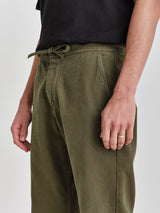 Kurt Trouser Khaki Cotton Twill