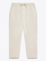 Kurt Trouser Stone Cotton Twill