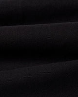 Kurt Trousers Black Heavy Twill Longer Leg