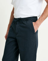 Kurt Trousers Navy Heavy Twill Longer Leg