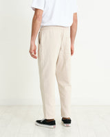 Kurt Trousers Stone Heavy Twill Longer Leg
