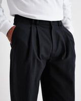 Pleat Trousers Midnight