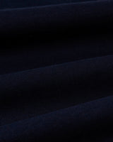 Dean T Shirt Textured Navy Script