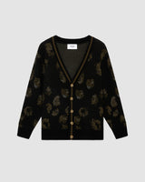 Schill Cardigan Black Garden