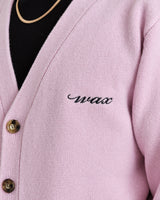 Schill Cardigan Pink Logo