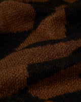 Schill Cardigan Brown/Black Slant