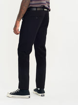 Skye Trouser Black Cotton Twill