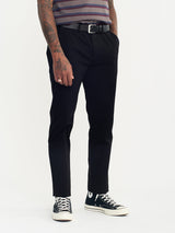 Skye Trouser Black Cotton Twill