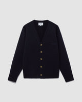 Schill Cardigan Navy Logo