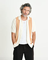 Tellaro Shirt Orange Stripe
