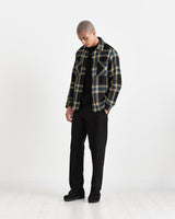 Whiting Overshirt Black/Khaki Beau Check