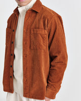 Whiting Overshirt Caramel Cord