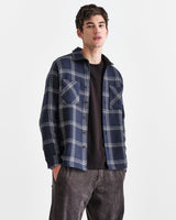 Whiting Overshirt Navy/Grey Sing Check