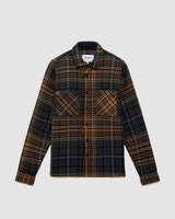 Whiting Overshirt Navy/Khaki Michael Check