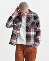 Whiting Overshirt Navy/Multi Union Check