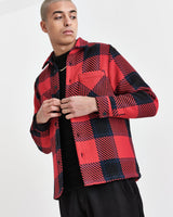 Whiting Overshirt Red Patron Check