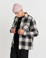 Whiting Overshirt Black Beatnik