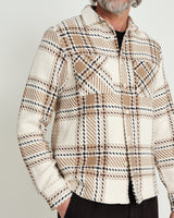 Whiting Overshirt Ecru/Beige Dag Check