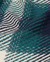 Whiting Overshirt Green Ombre Check