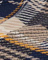 Whiting Overshirt Navy/Yellow Spear Check