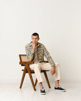 Whiting Overshirt Sage/Navy Park Check