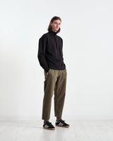 Wim Zip Sweat Black