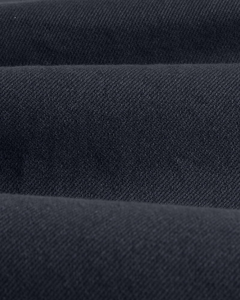 Kurt - Navy Longer Leg Organic Cotton Trousers