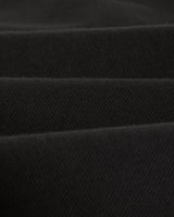 Kurt Trousers Black Twill Longer Leg