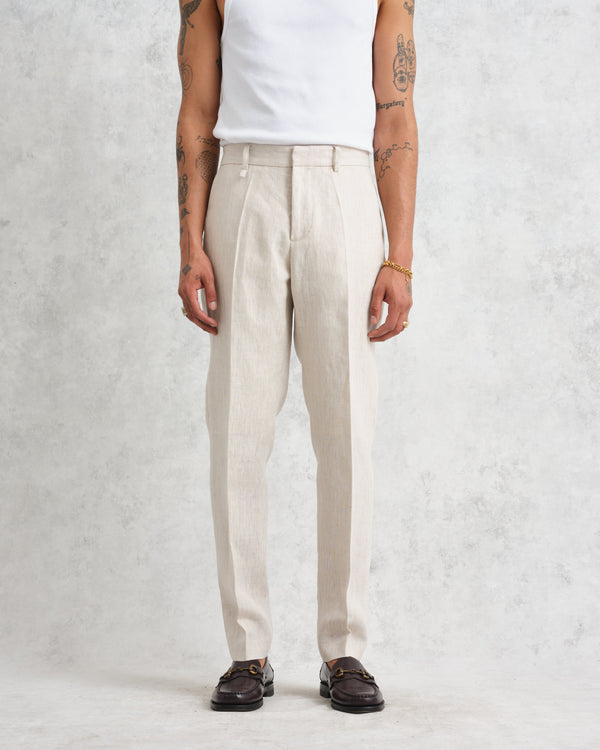 Alp Trousers Natural Linen