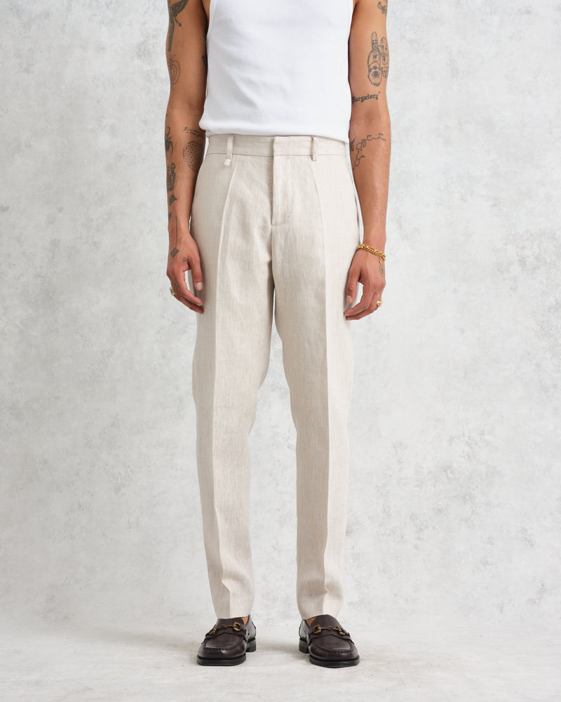Alp Trousers Natural Linen