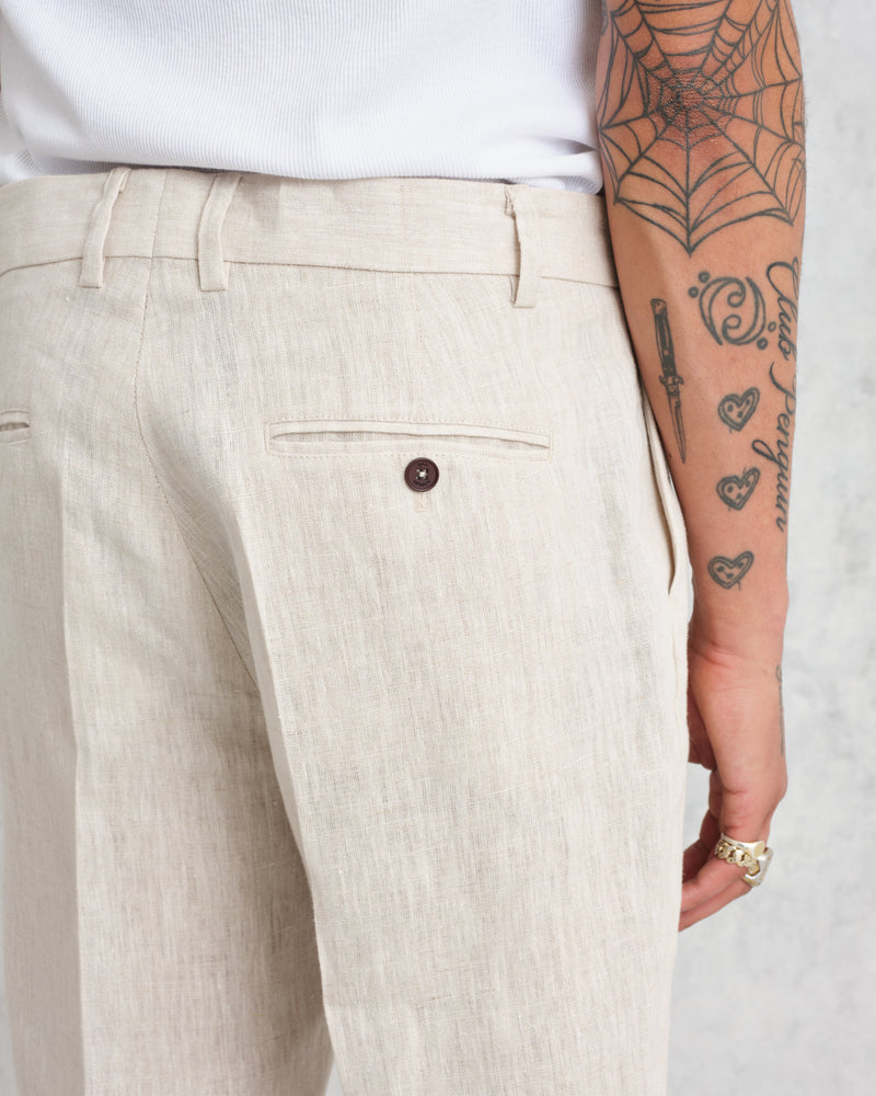 Alp Trousers Natural Linen