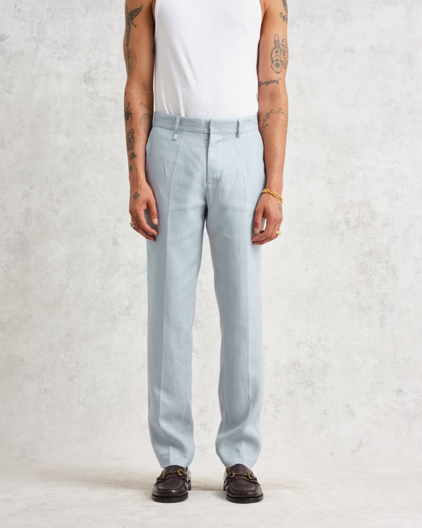 Alp Trousers Pale Blue Linen