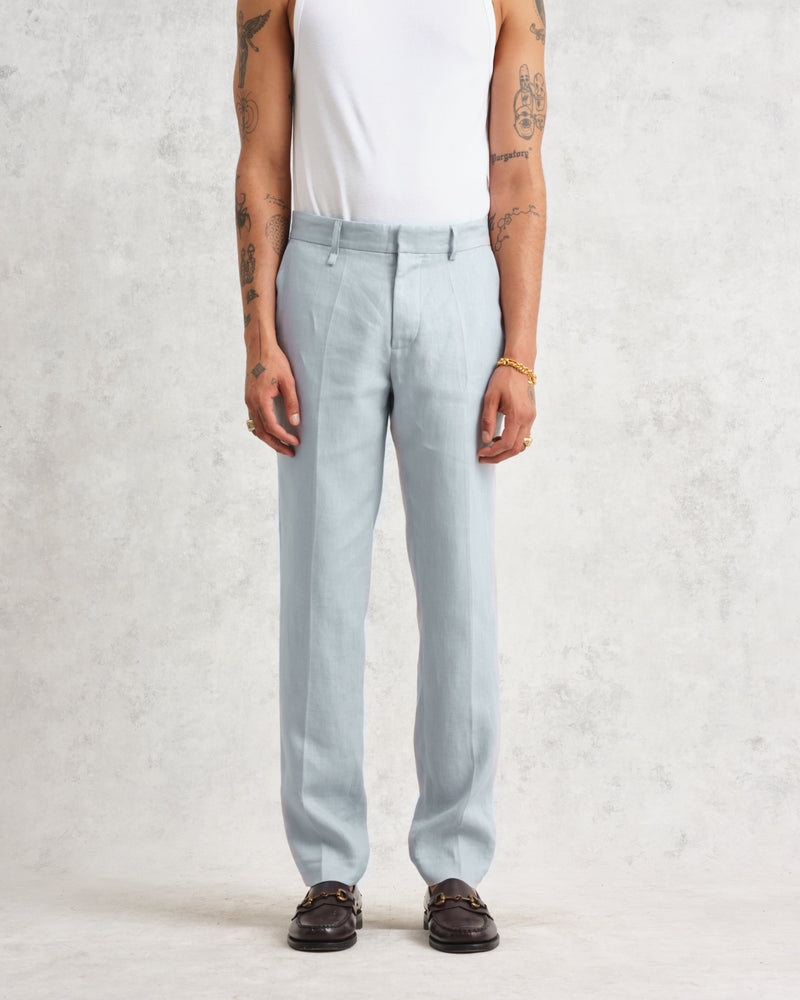 Alp Trousers Pale Blue Linen