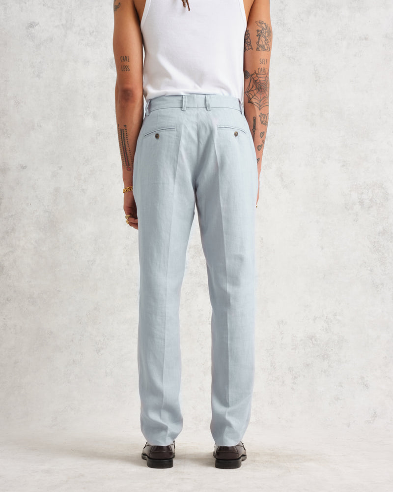 Alp Trousers Pale Blue Linen