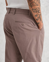Alp Trousers Taupe Seersucker