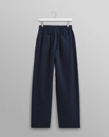 Campbell Trousers Navy Seersucker
