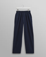Campbell Trousers Navy Seersucker