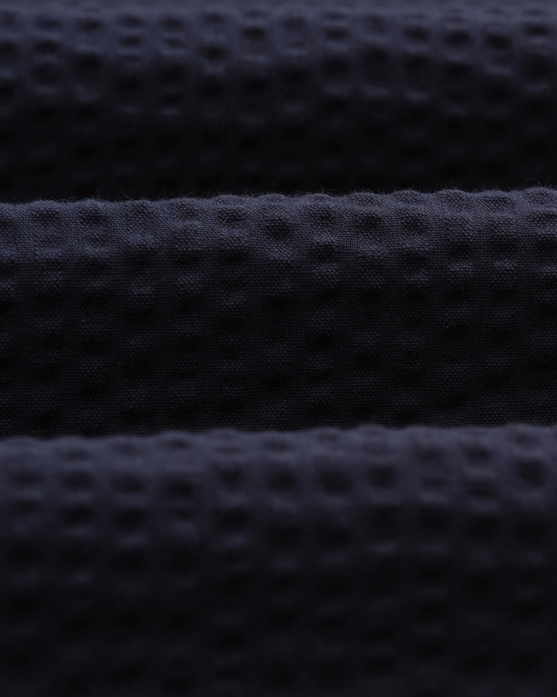 Campbell Trousers Navy Seersucker