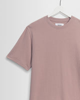 Dean - Dusty Pink Textured Organic Cotton T-Shirt
