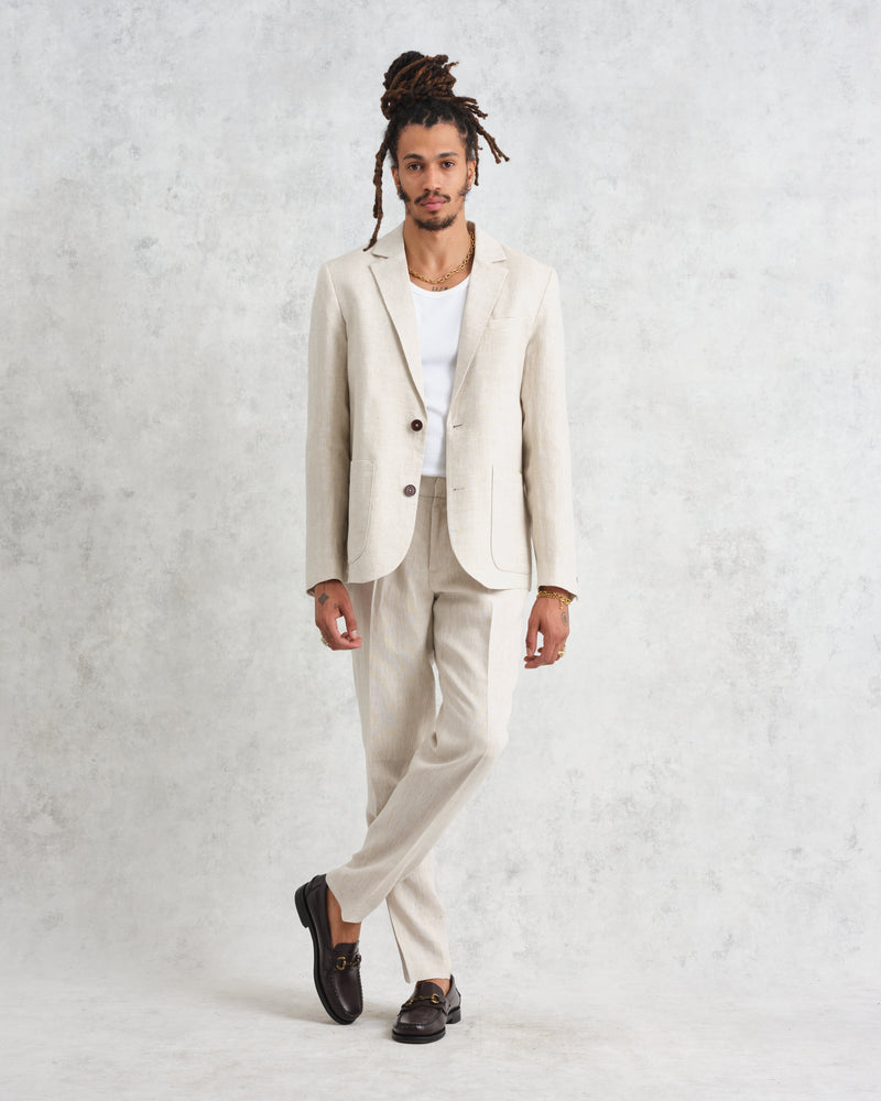 Alp Trousers Natural Linen