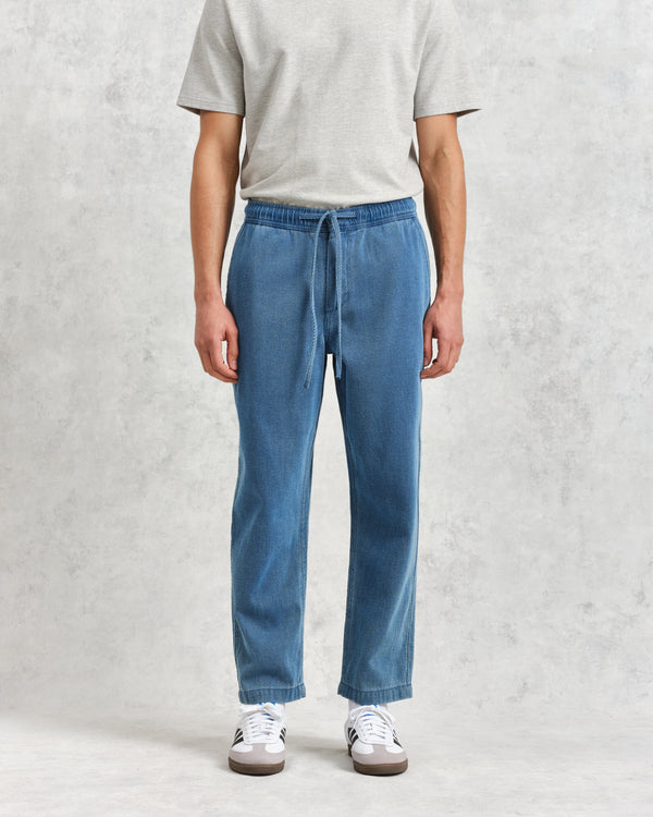 Kurt Trousers Light Wash Indigo