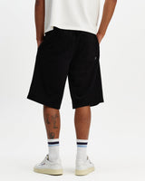 Kyle - Black Organic Cotton Twill Shorts