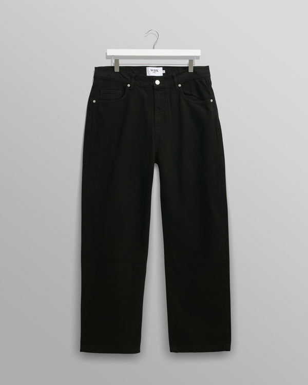 Loose Fit Jeans Black Denim