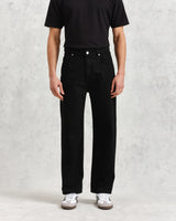 Loose Fit Jeans Black Denim